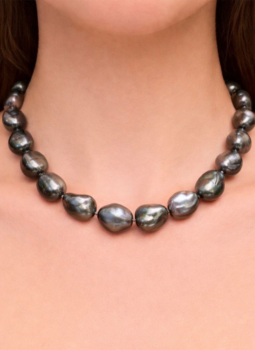 Baroque Tahitian Pearl Necklace
