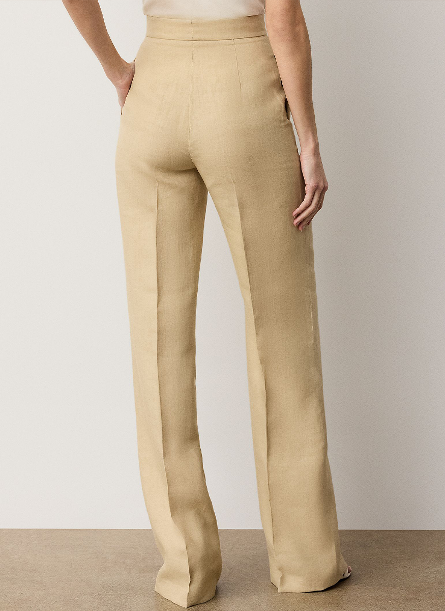 Dean Classic Linen Pant - Ralph Lauren Collection