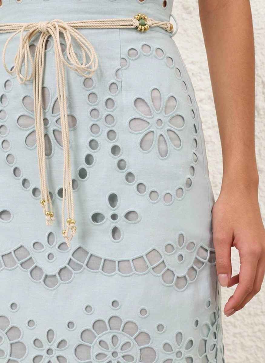 Awaken Embroidered Skirt - Zimmermann