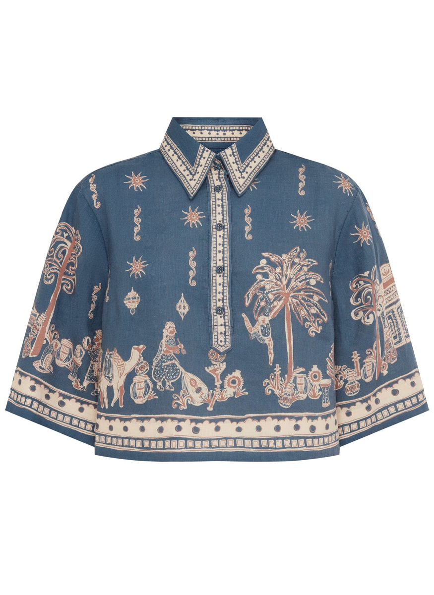 Acacia Cropped Shirt