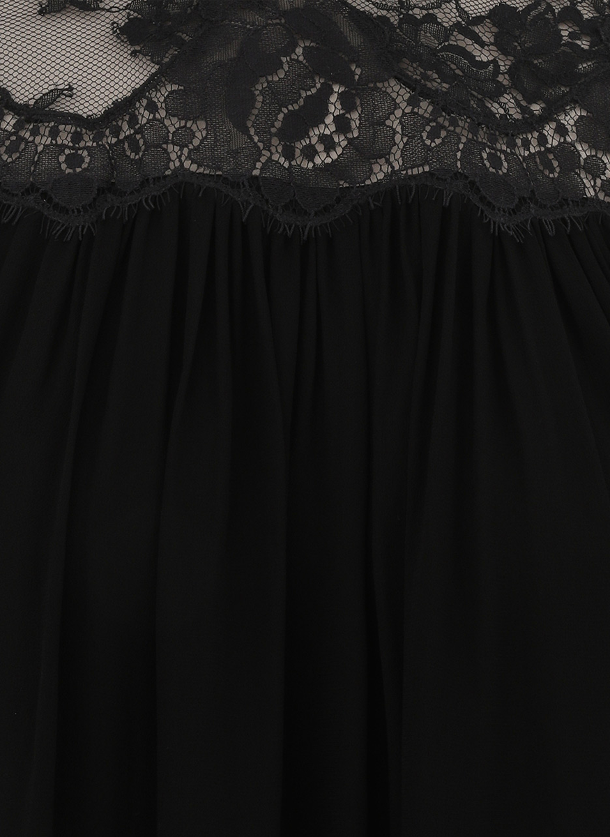 Hypnotic Lace Yoke Top - Zimmermann
