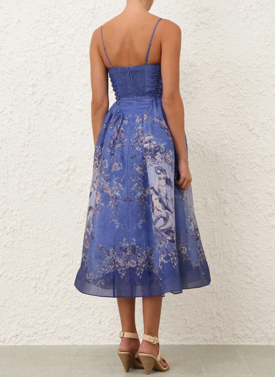 Rebellion Mermaid Picnic Dress - Zimmermann