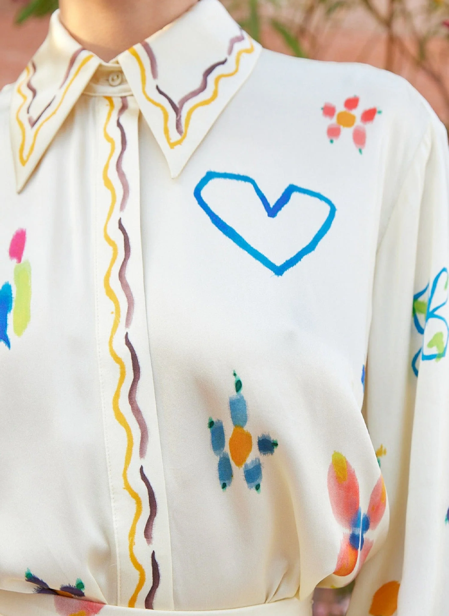 Sidi Silk Shirt - Alémais