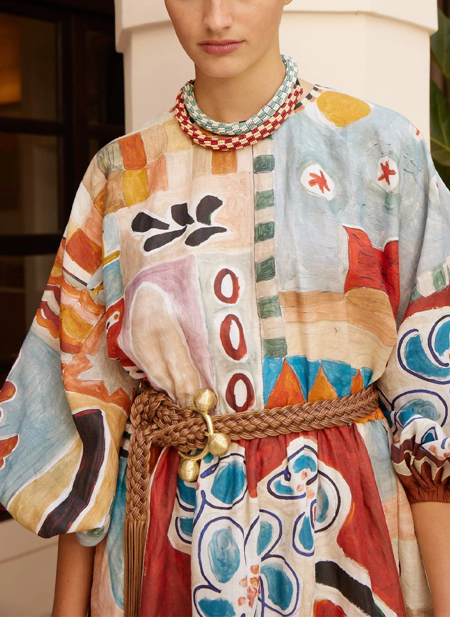 Michelle Midi Dress - Alémais