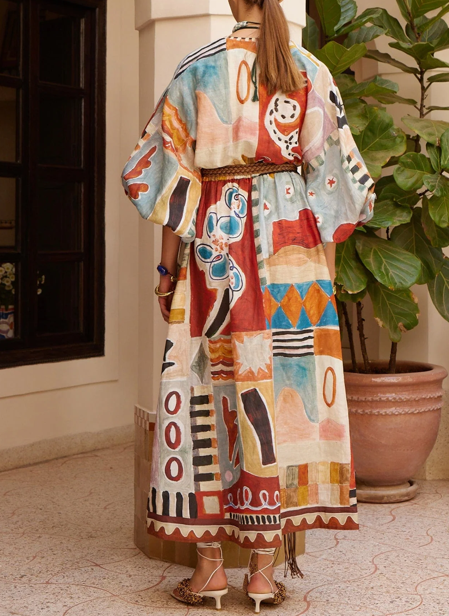 Michelle Midi Dress - Alémais