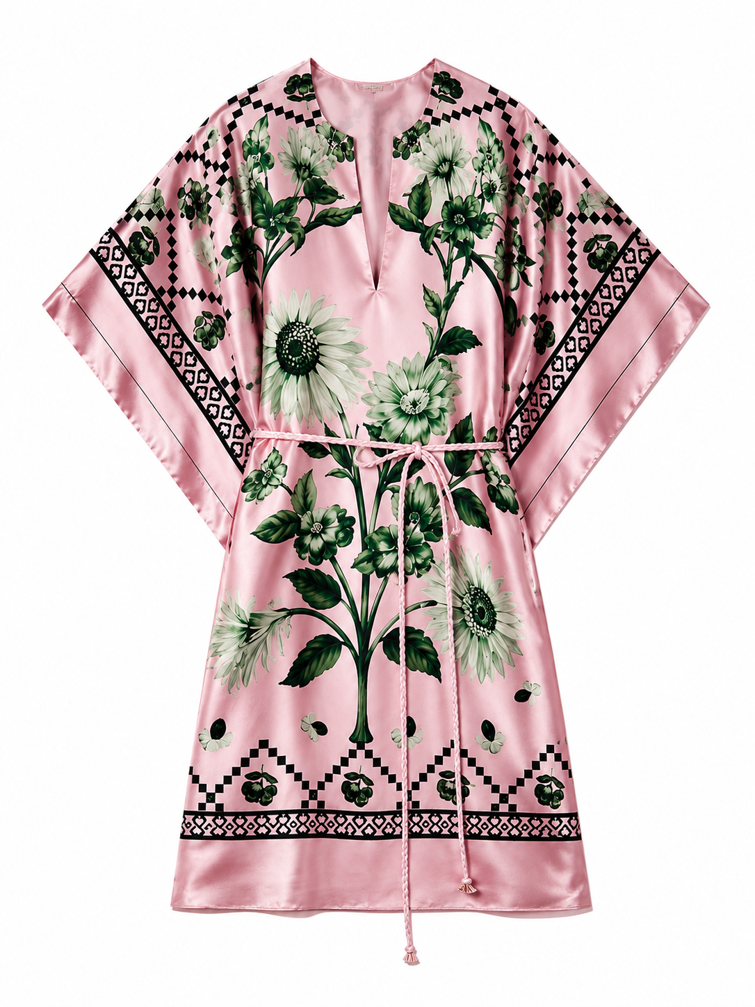 Scarf Silk Dress