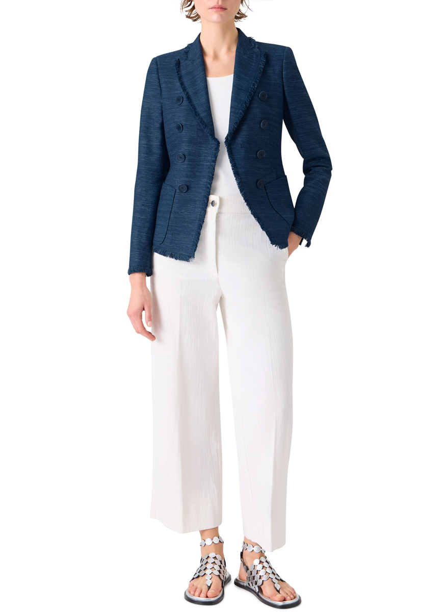 Indian Silk Double Breasted Jacket