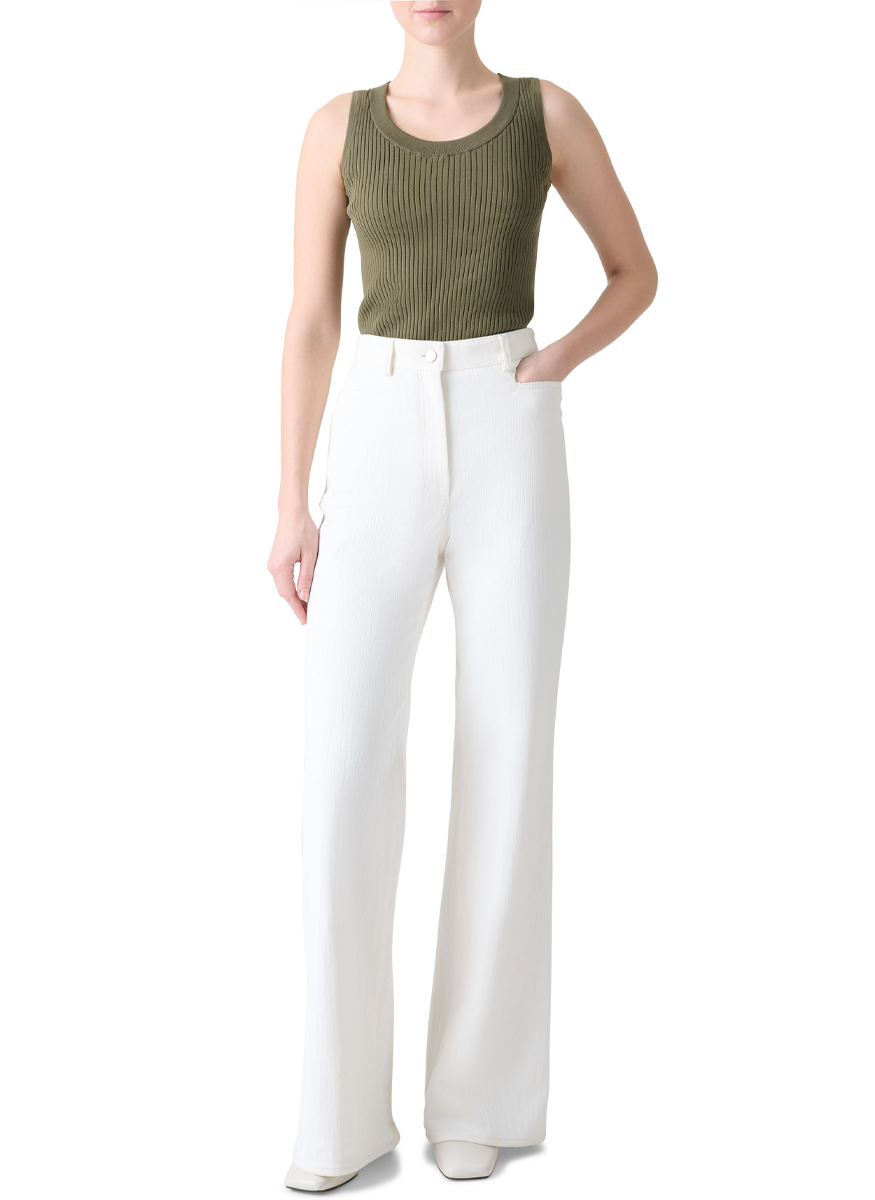 Sleeveless Knit Tank Top - Akris Punto