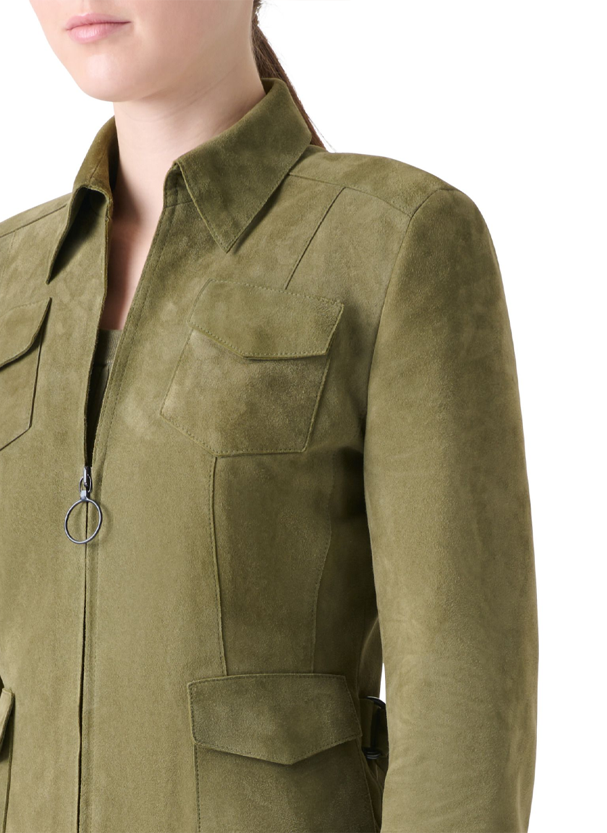 Suede Jacket - Akris Punto