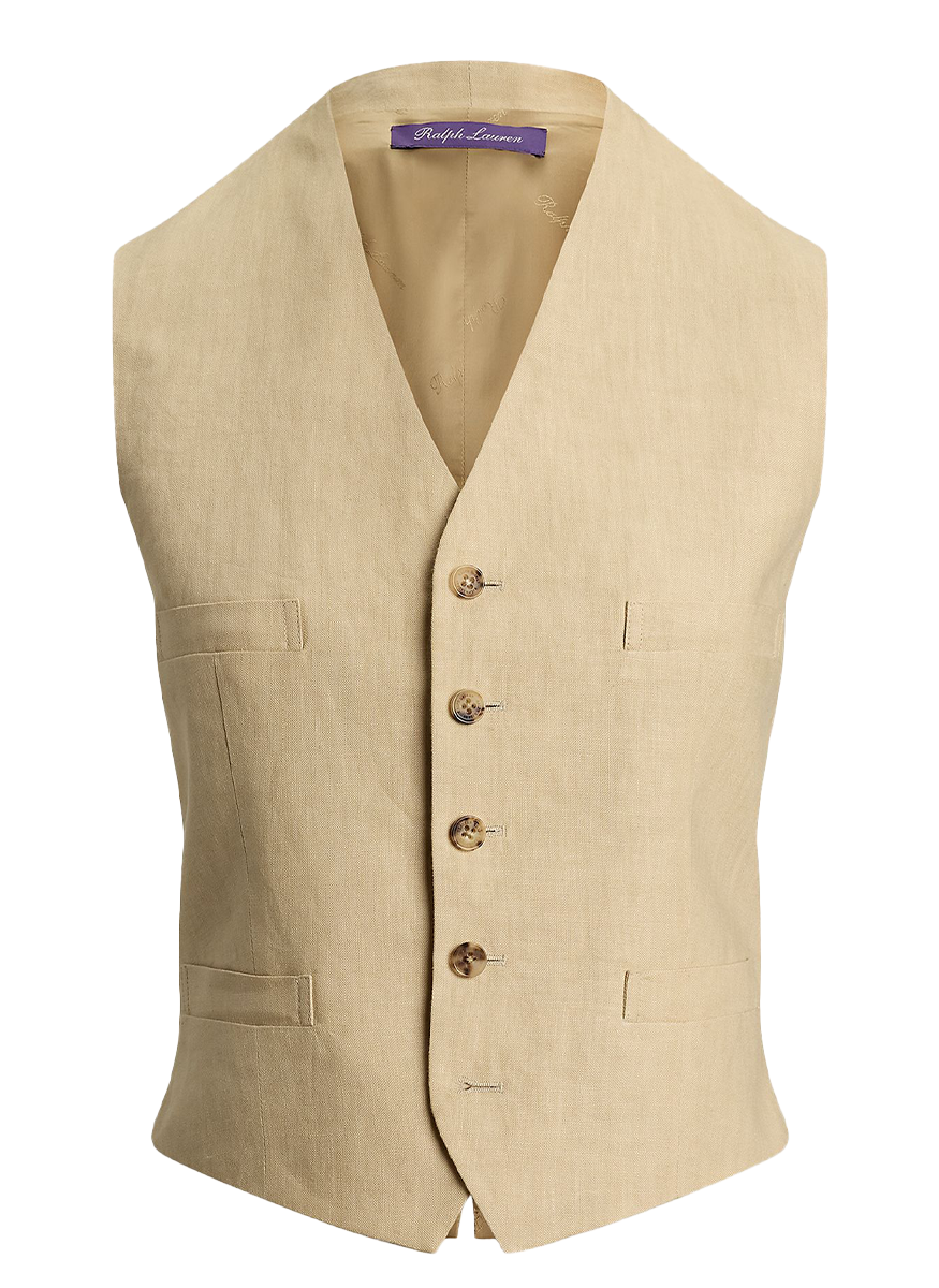 Jaiden Classic Linen Vest