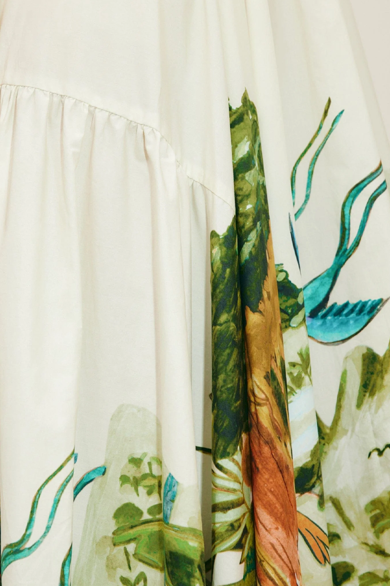Toucan Tango Midi Dress - Alémais