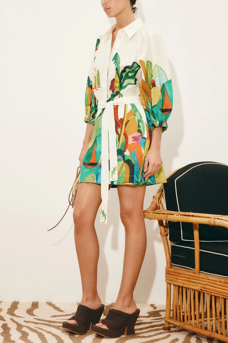 Mokshini Mini Dress - Alémais