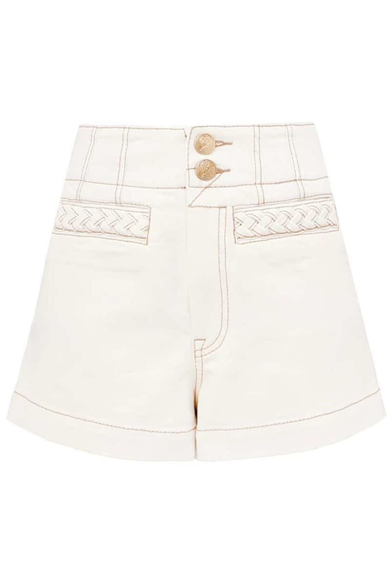 Roselight Denim Short - Zimmermann