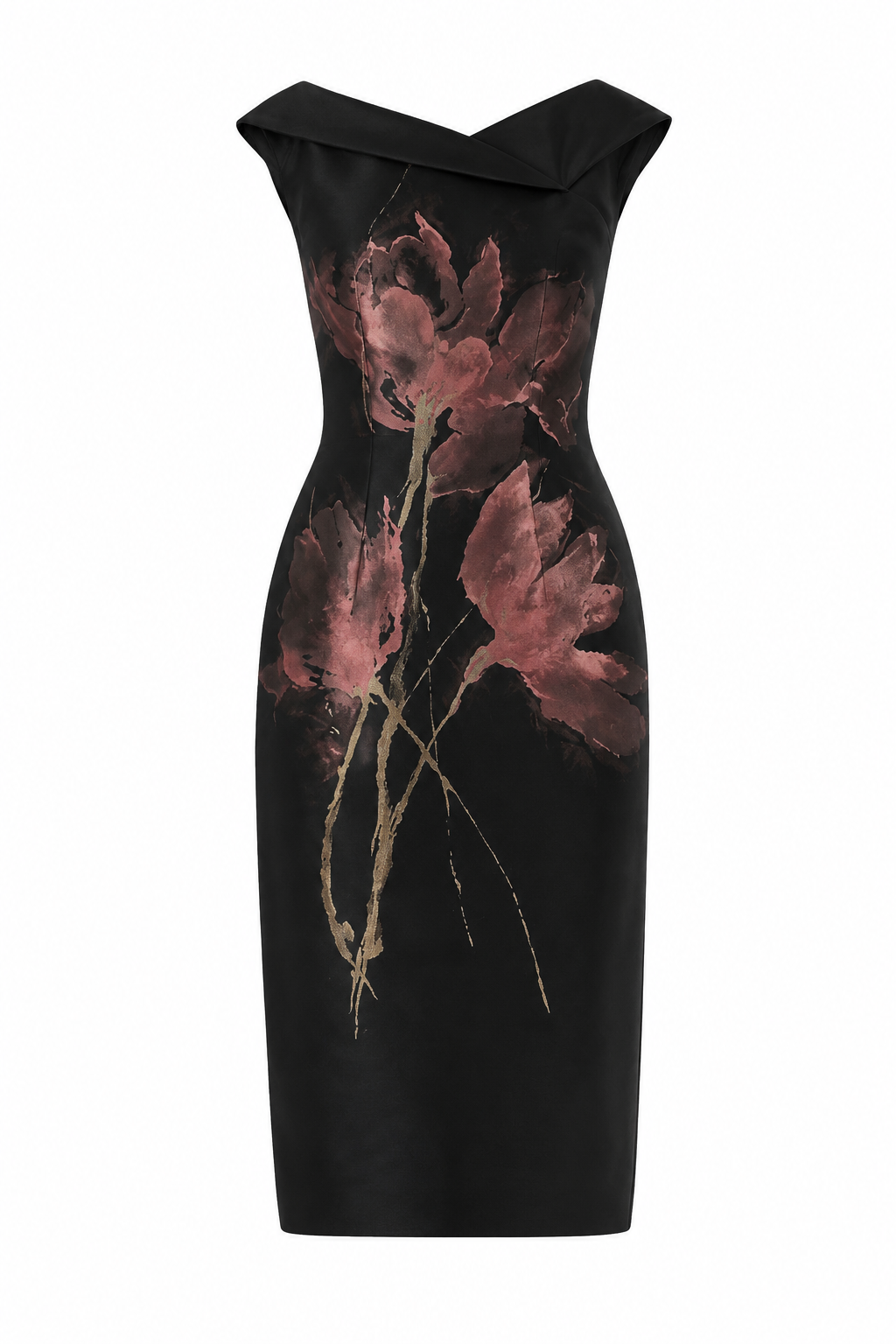 Floral Jacquard Dress and Coat