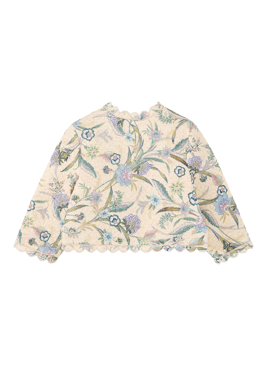 Indra Kids Quilted Jacket - Zimmermann