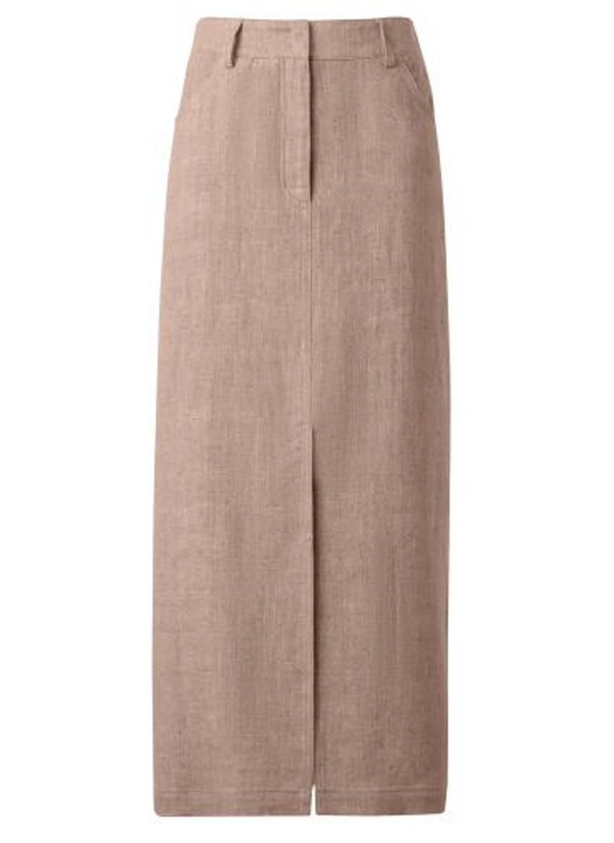 Linen Maxi Skirt