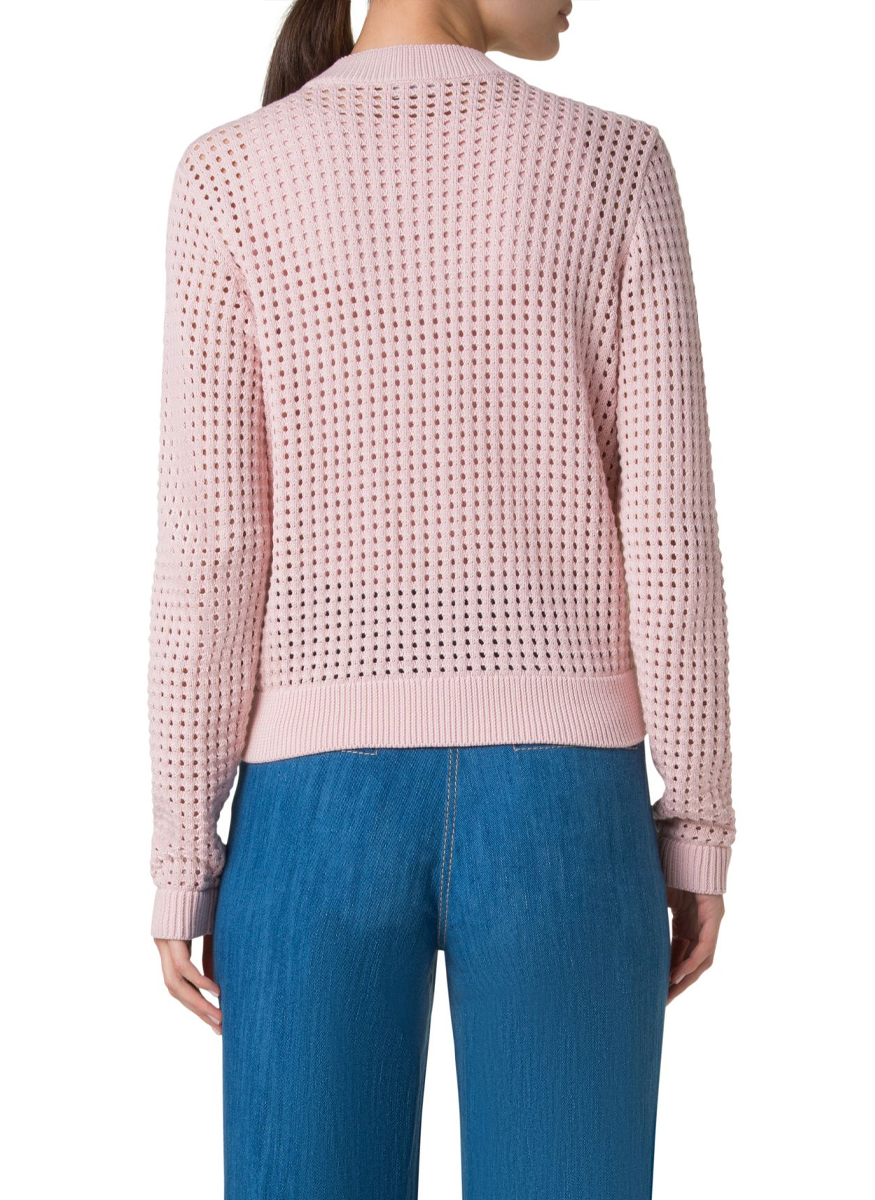 Rose Knit Top and Cardigan Set - Akris Punto