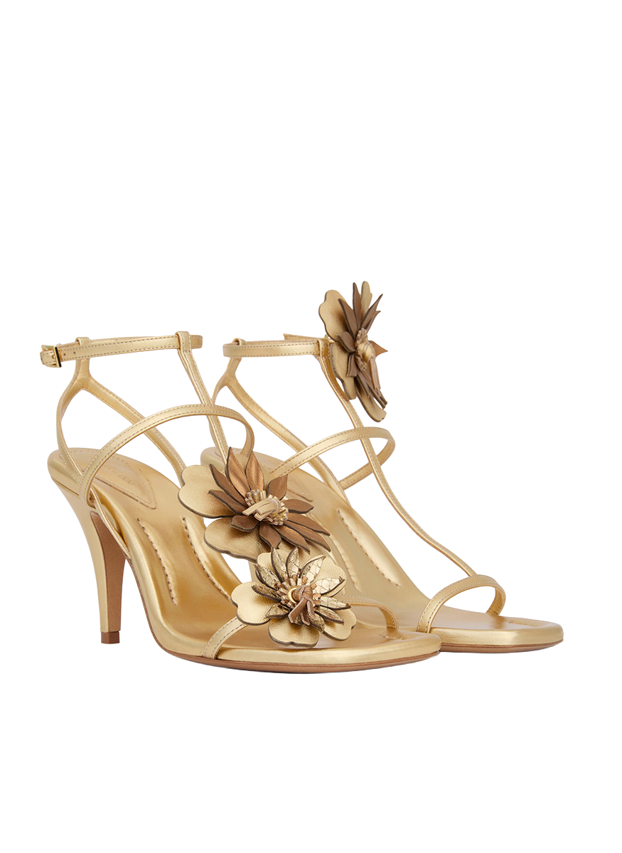 Belera Sandal 85 in Gold - Zimmermann