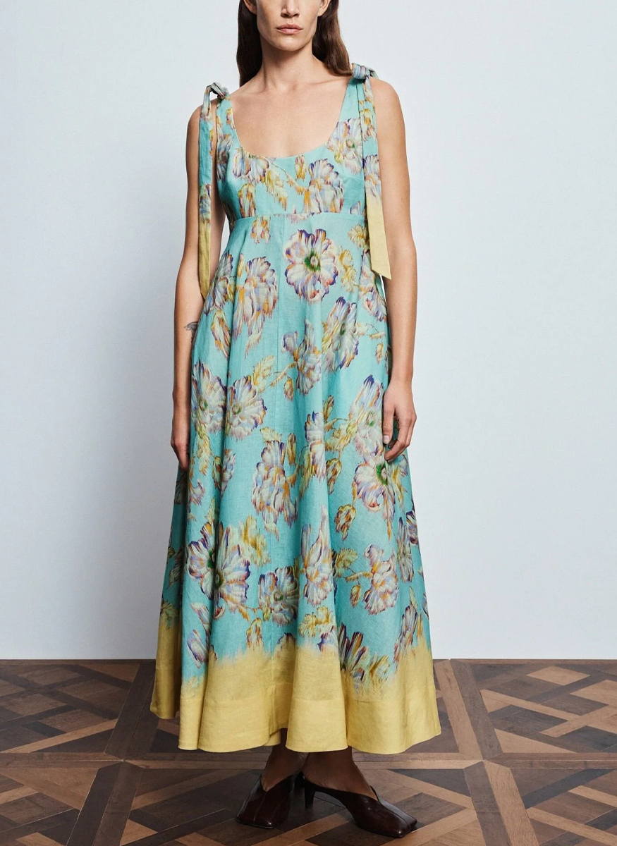Jerry Ballet Midi Dress - Alémais
