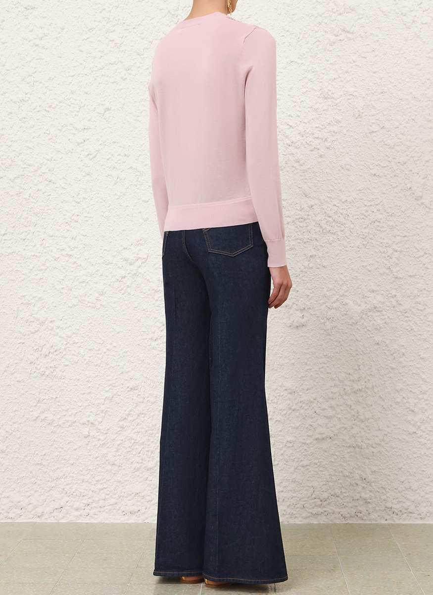 Luna Printed Silk Cardigan - Zimmermann