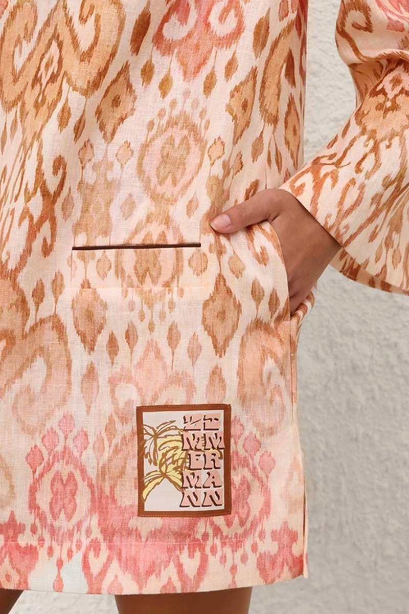 Aster Shift Mini Dress - Zimmermann