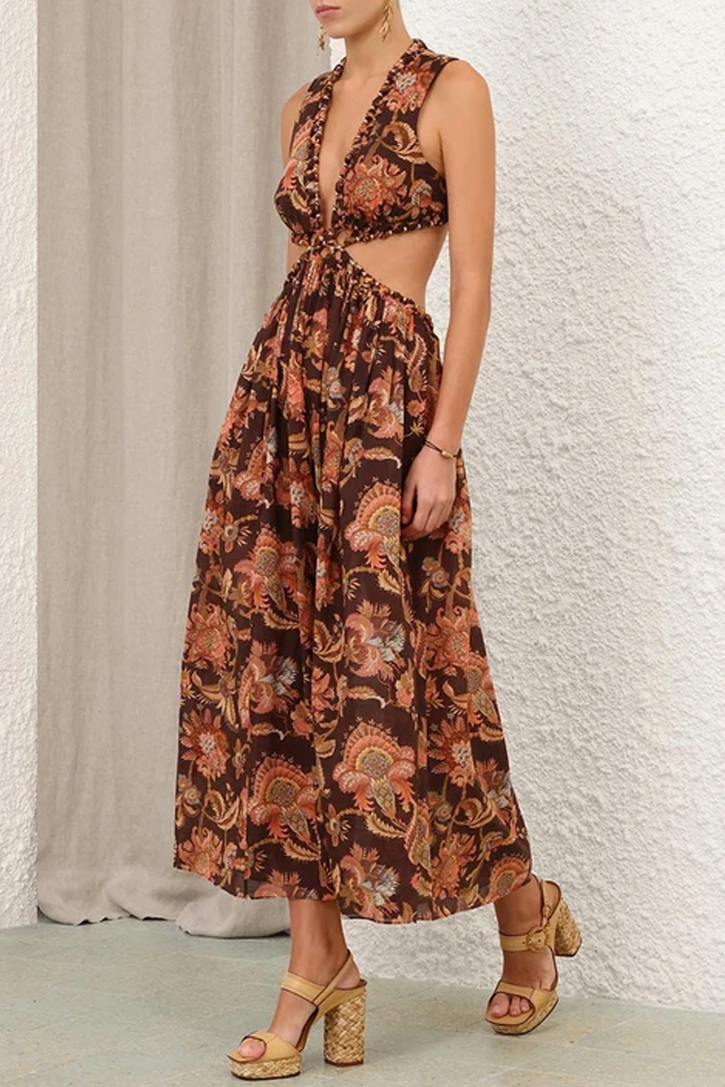 Aster Midi Dress - Zimmermann