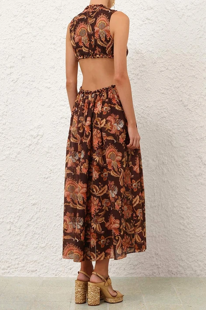 Aster Midi Dress - Zimmermann