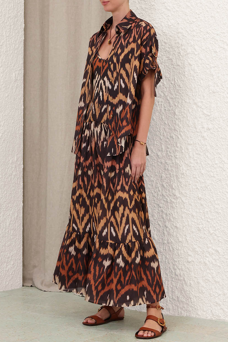 Aster Midi Skirt - Zimmermann