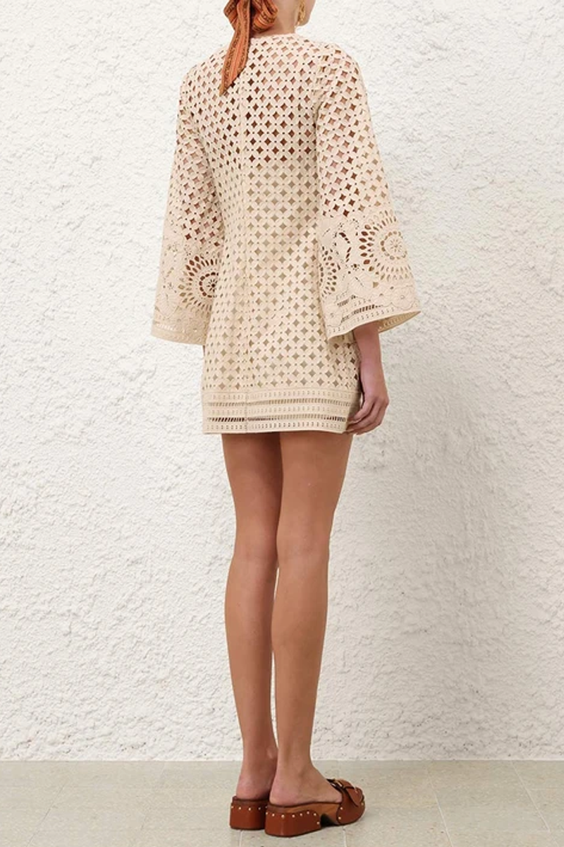 Indra Embroidered Mini Dress - Zimmermann