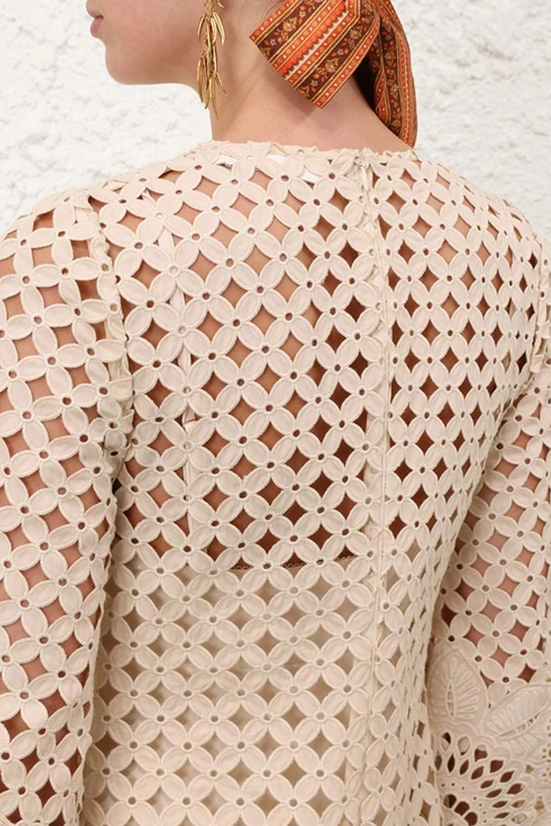 Indra Embroidered Mini Dress - Zimmermann