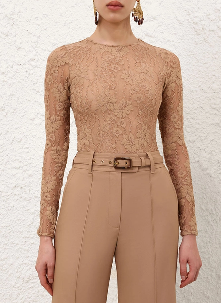 Lace Bodysuit - Zimmermann
