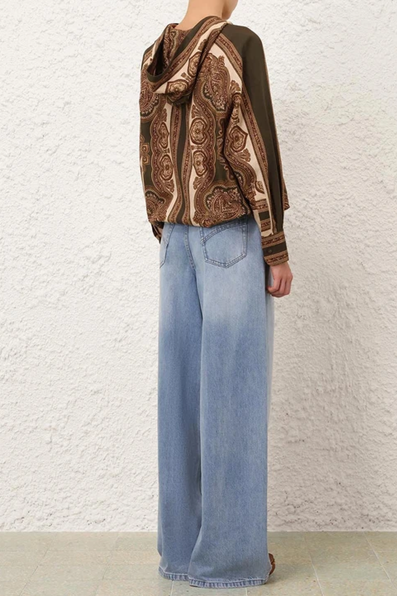 Mahon Hooded Shirt - Zimmermann