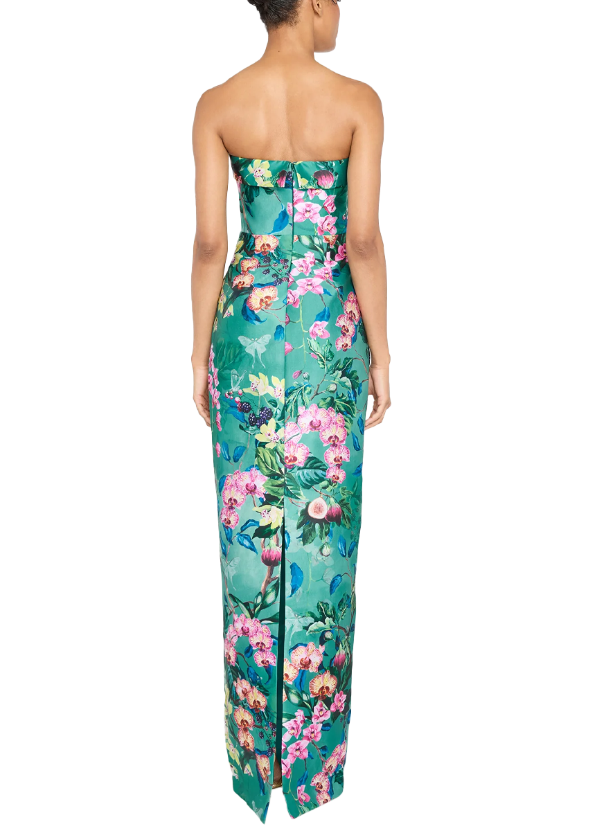 Lulu Mikado Column Gown - THEIA
