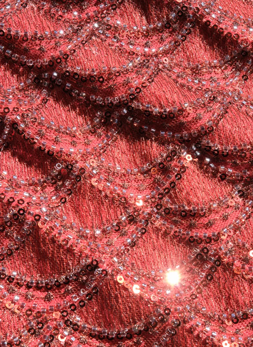 Aura Beaded Column Gown - THEIA