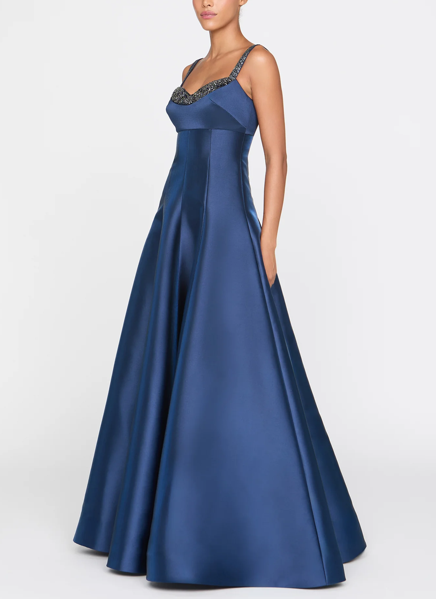 Alba Peek A Boo Gown - THEIA