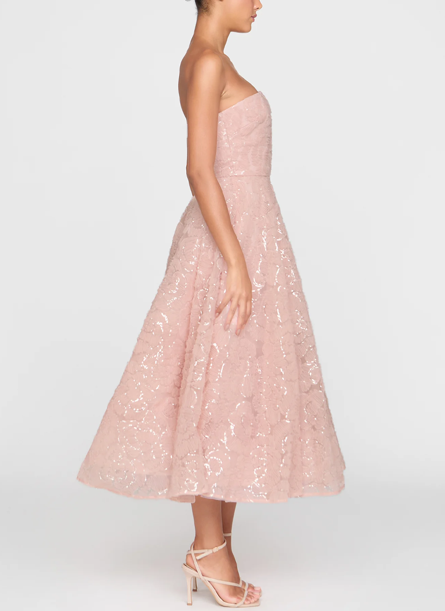 Selina Strapless Cocktail - THEIA