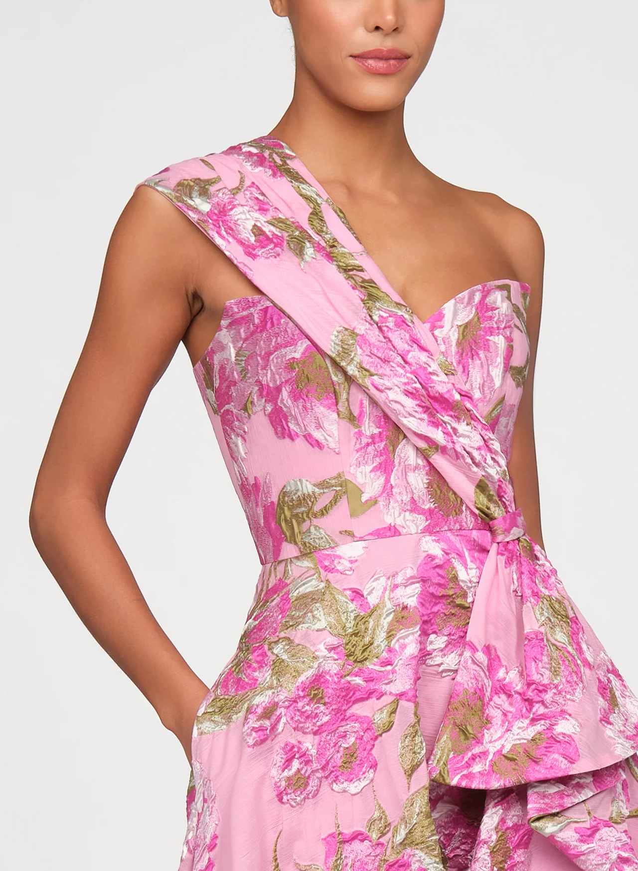 Zanthe Tea Length Dress - THEIA