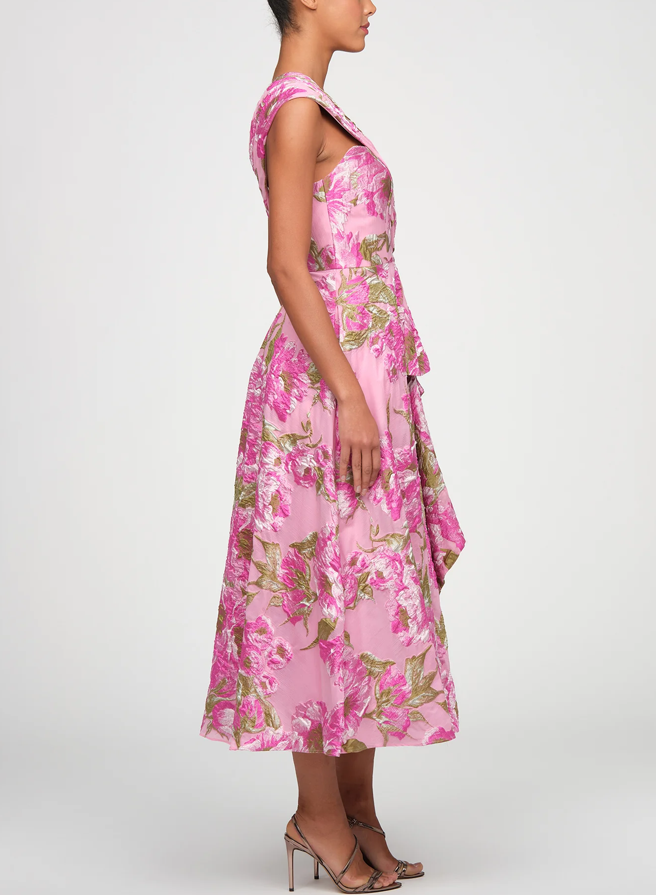 Zanthe Tea Length Dress - THEIA