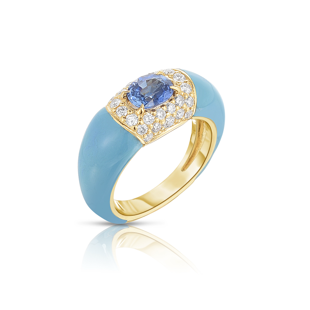 Sapphire Stacking Ring