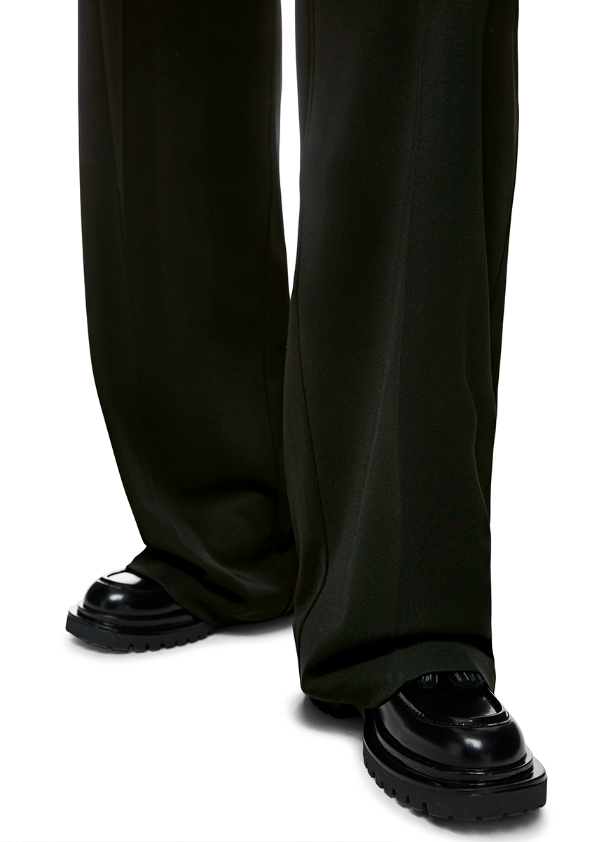 Double Face High Rise Full Leg Pant - Marc Cain