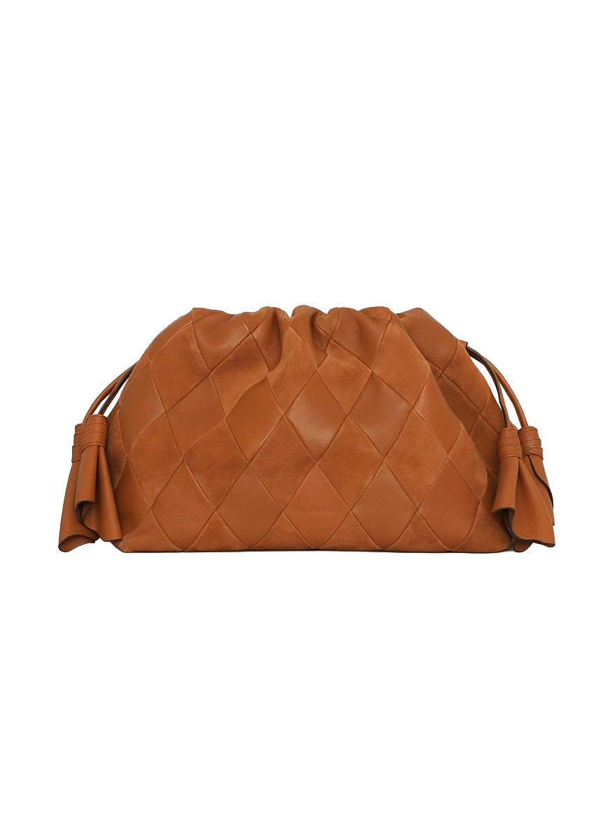 Cloud 91 Medium Clutch in Caramel - Zimmermann