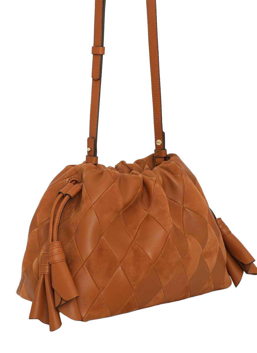 Cloud 91 Medium Clutch in Caramel - Zimmermann