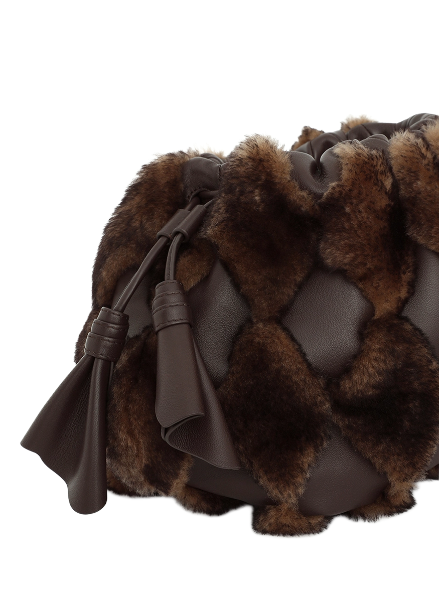 Cloud 91 Medium Clutch in Chocolate - Zimmermann