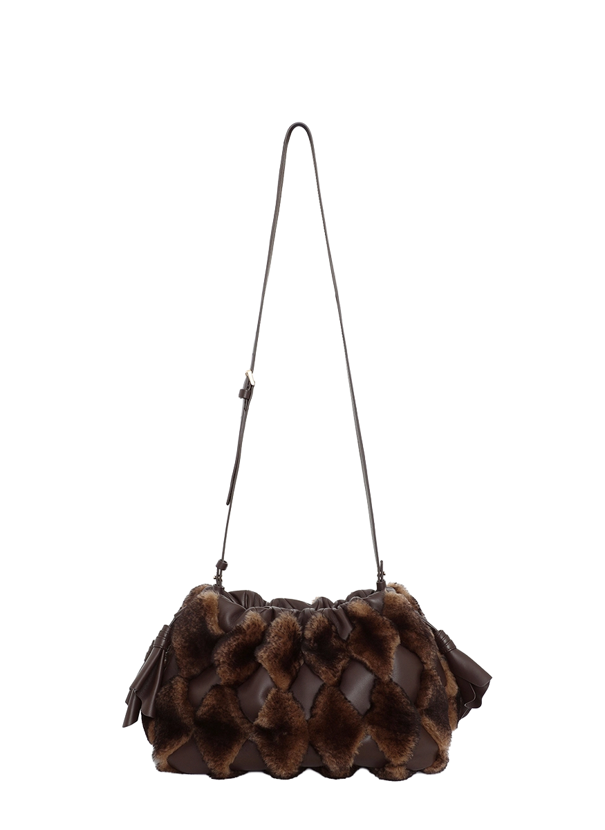 Cloud 91 Medium Clutch in Chocolate - Zimmermann