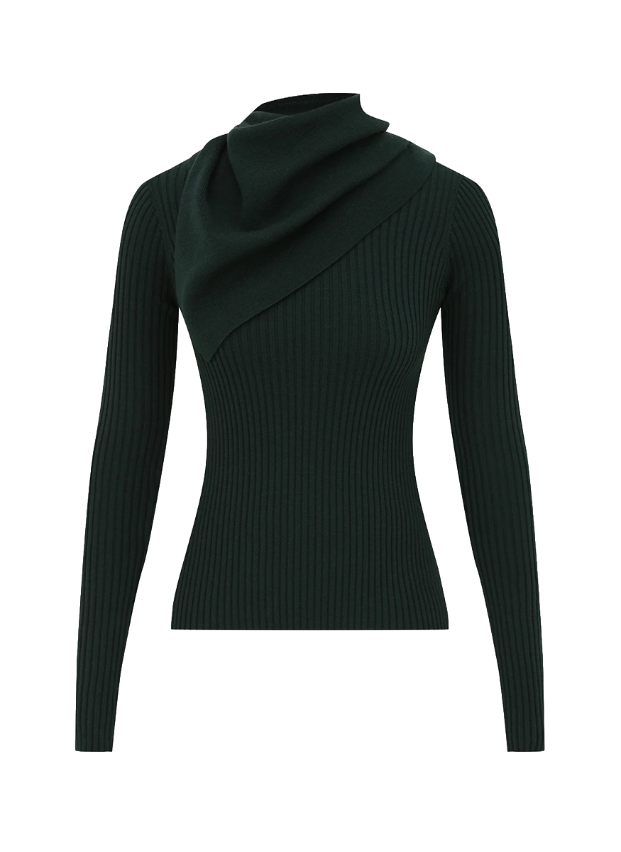 Valiant Merino Scarf Top - Zimmermann