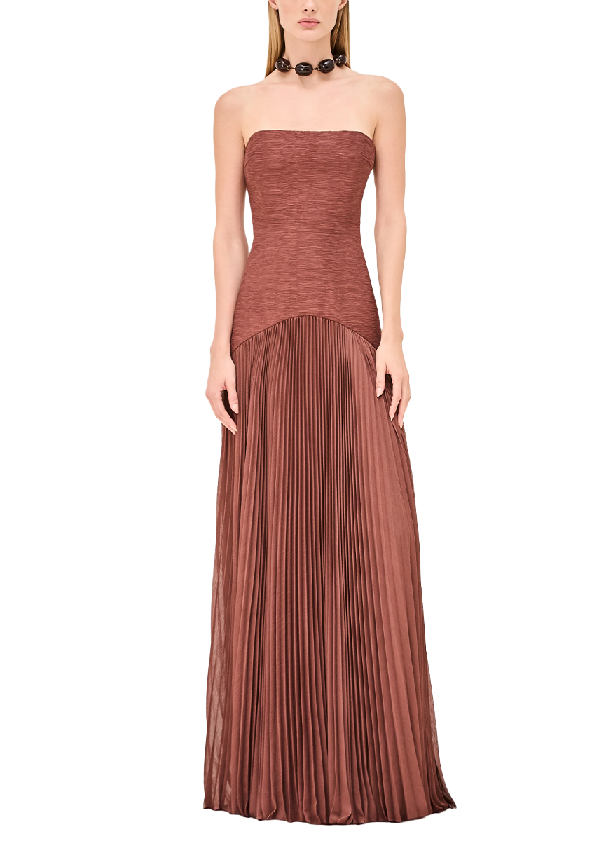 Sunniva Gown in Brown