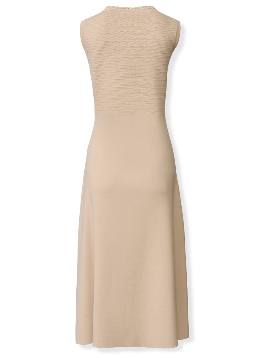 Cotton Wool Sleeveless Dress - Fabiana Filippi