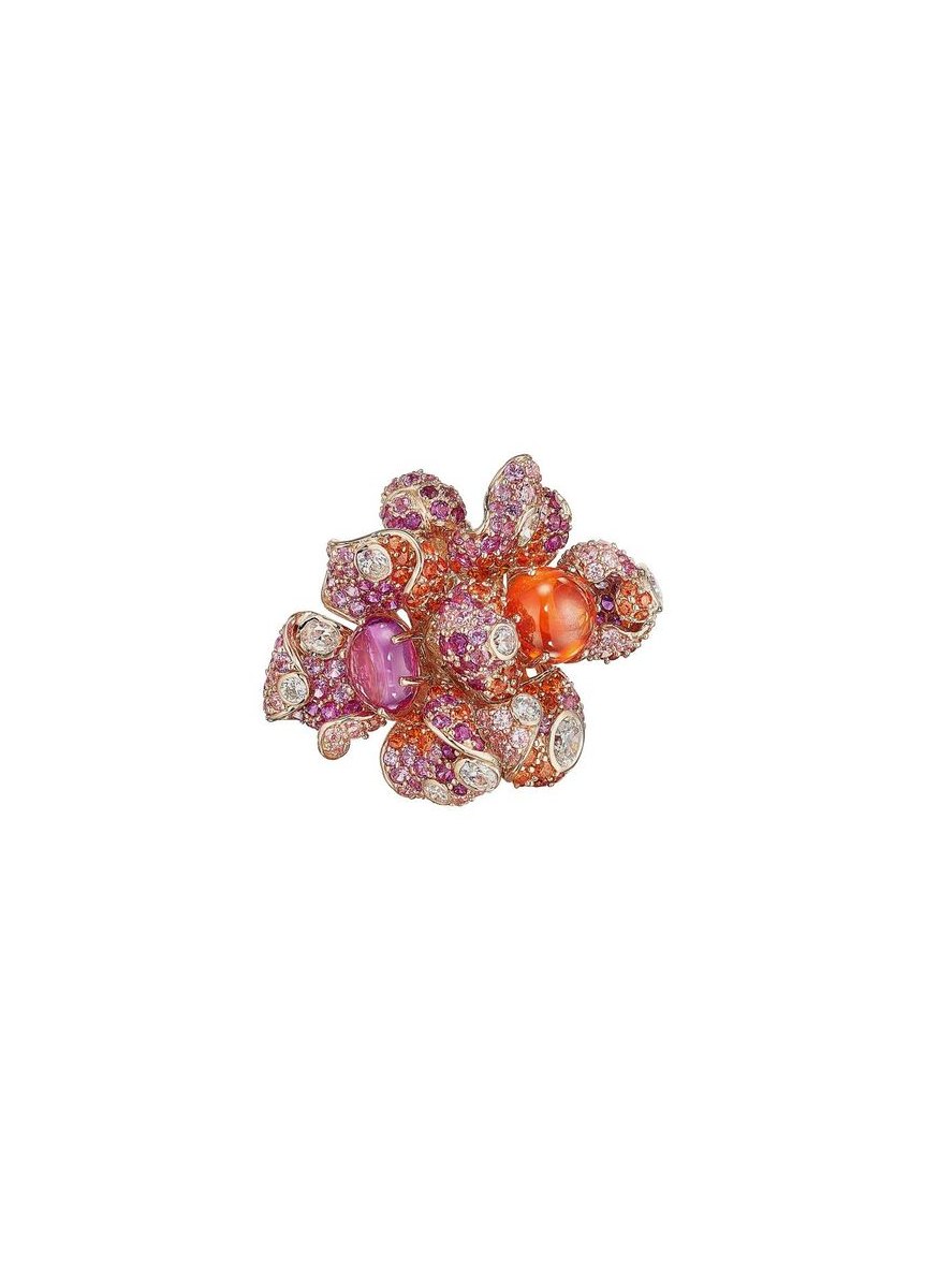 Sunset Blossom Ring