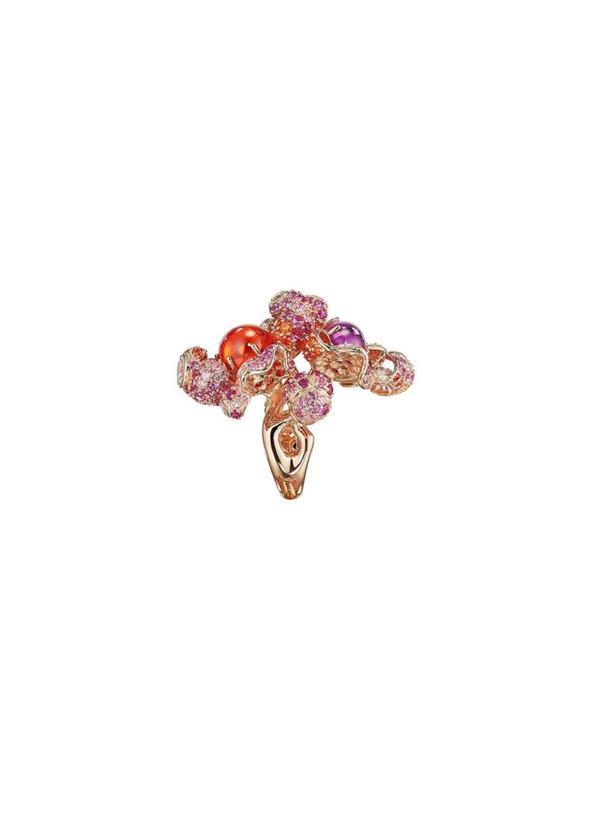 Sunset Blossom Ring