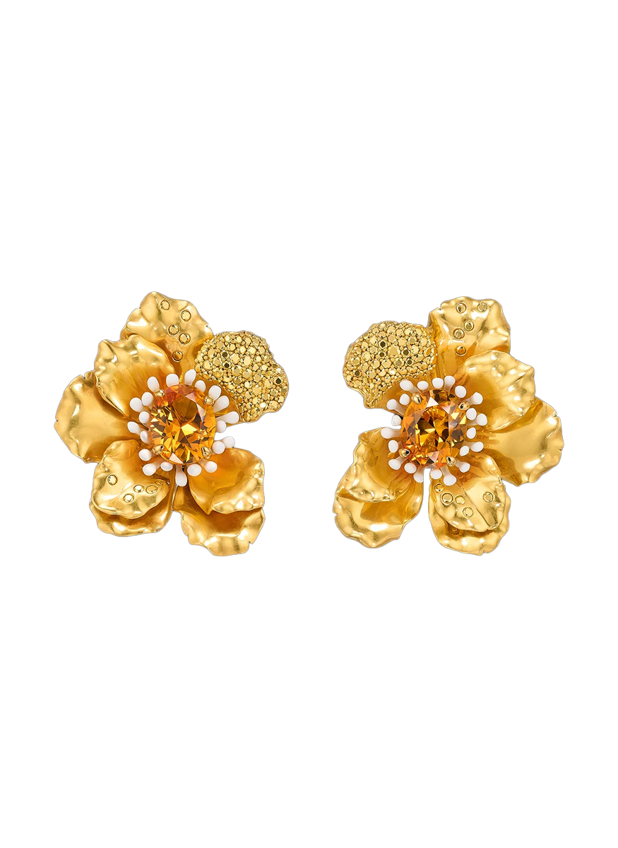 Roi De Soliel Earrings - Anabela Chan